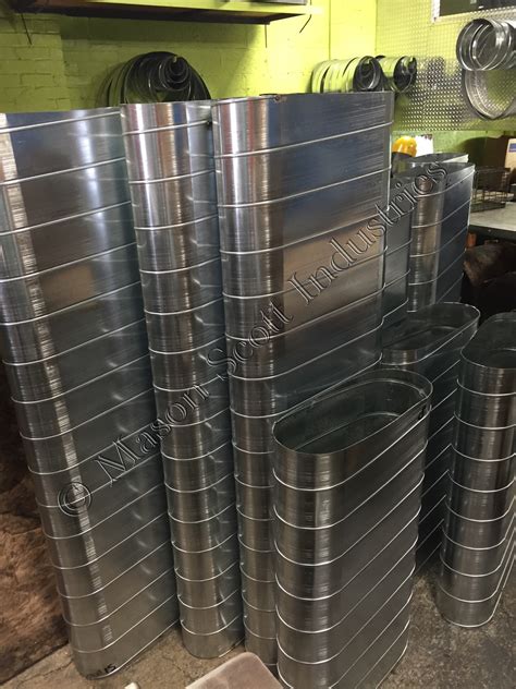 Spiral Round & Flat Oval Duct Manufacturing 